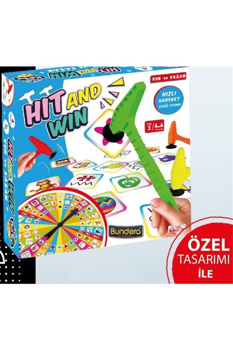 Bundera Hıt And Wın (vur Ve Kazan) Yeni Tür Eğlenceli Kutu Oyunu