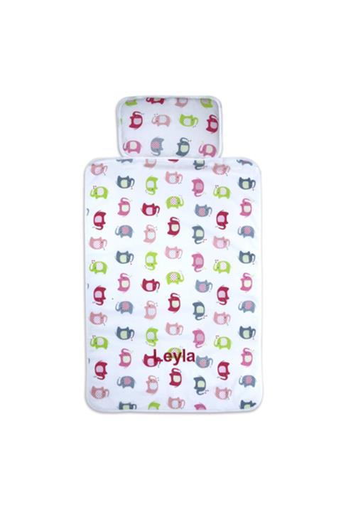 Minidamla Bebek Alt Açma Pedi Pembe Fil