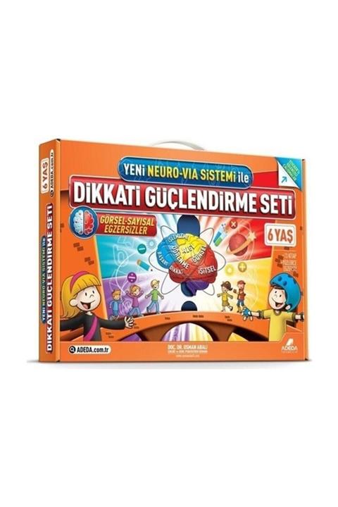 Adeda Yayınları Adeda Dikkati Güçlendirme Seti 6 Yaş