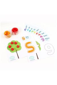 Bonnie Play Dough Doğal Oyun Hamuru 2'li Rakamları Öğreniyoruz Seti 2*150gr Eğitici Set