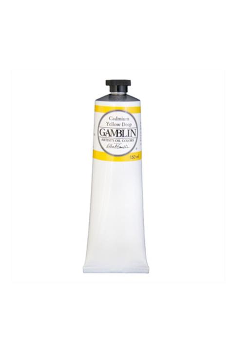 GAMBLIN COLORS Gamblın Artıst Grade Oıl Colors 150ml Cadmıum Yellow Deep