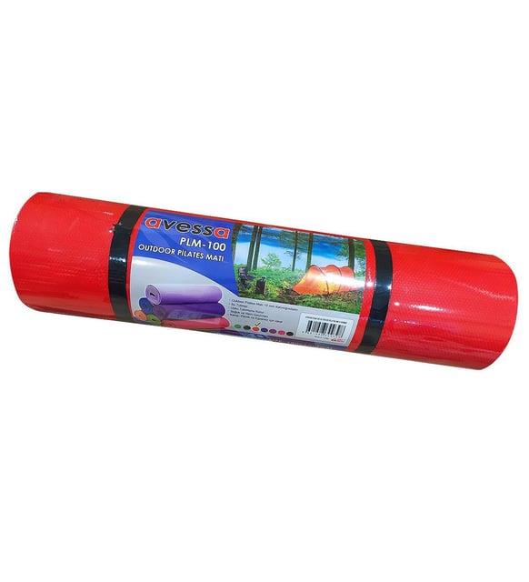 AVESSA 10 Mm Outdoor Kamp Matı Pilates Matı Kırmızı