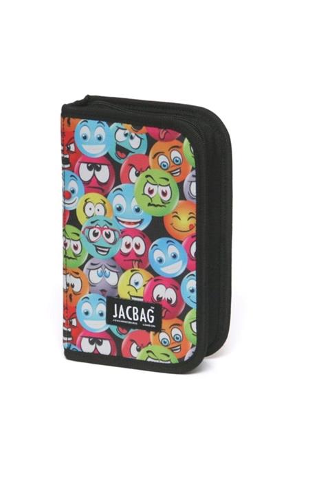 Jacbag Cover Jac 23 Kalem Çantası -emoji