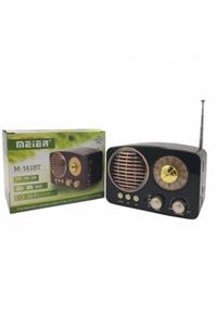 Skygo Meier M-161bt Nostaljik Retro Fm Radyo Bluetooth Usb Siyah Renk