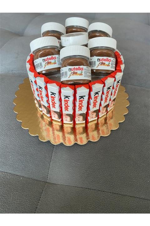 Ferrero Çikolata Pastası Kinder Chocolate Cake 25 cm
