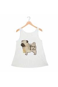 Alfa Tshirt Pug Dog Atlet Standart Kesim