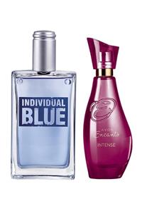 AVON Individual Blue Erkek Parfüm Ve Encanto Intense Kadın Parfüm Paketi