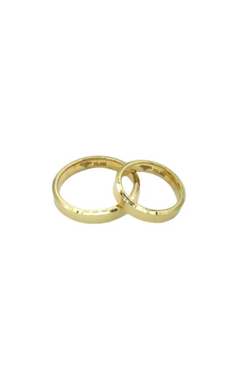 Tekin Gold 4mm Kibrit Çöpü Çift Alyans