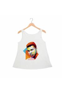 Alfa Tshirt Muhammed Ali Bayan Atlet Standart Kesim