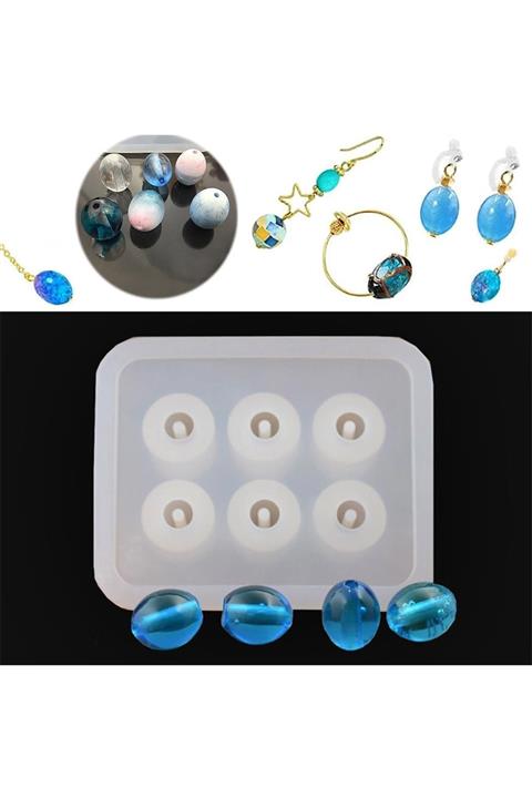 Hobizubi Boncuk Arpa Model Epoksi Kalıp 16mm - 163