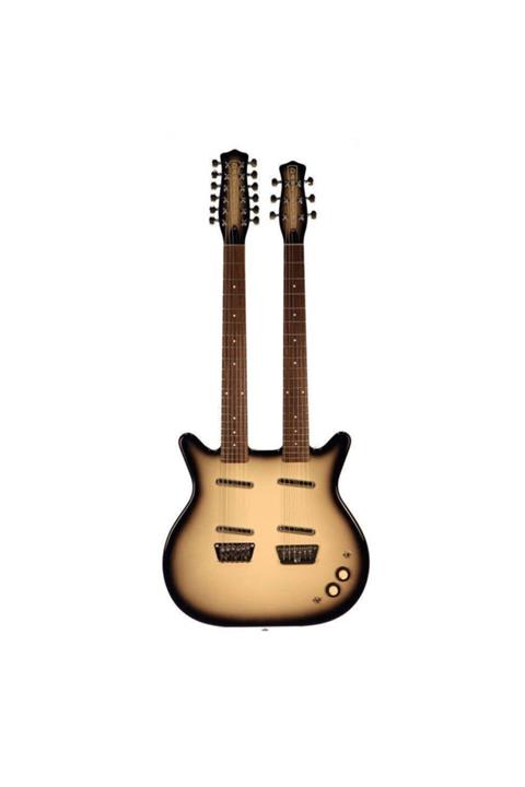 DANELECTRO Dbn612bkb 6 + 12 Telli Çift Saplı Elektro Gitar