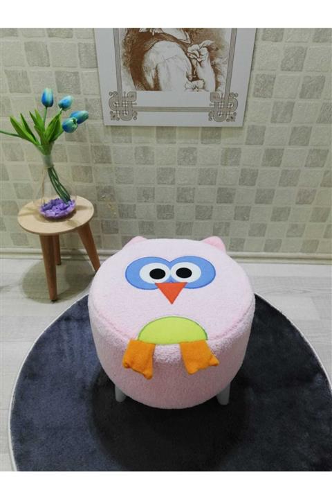PufyHome Sevimli Baykuş Dekoratif Puf