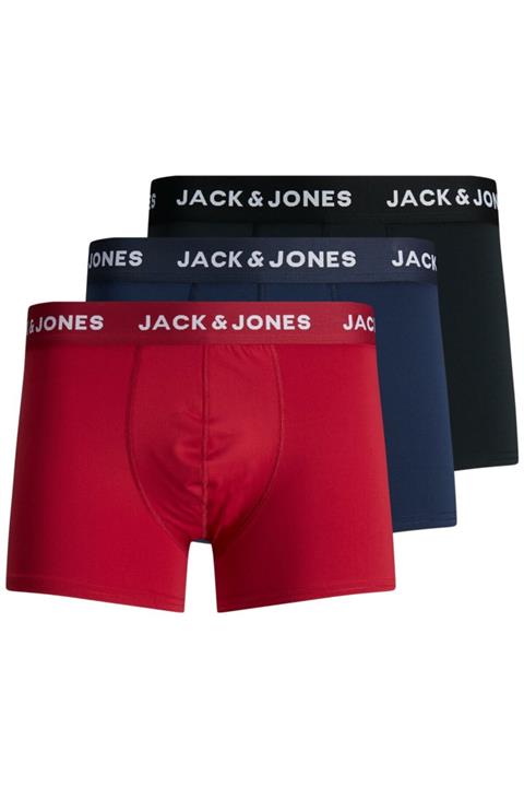Jack & Jones Jack Jones Mırco Fıbre 3 Lü Paket Erkek Boxer 12182075