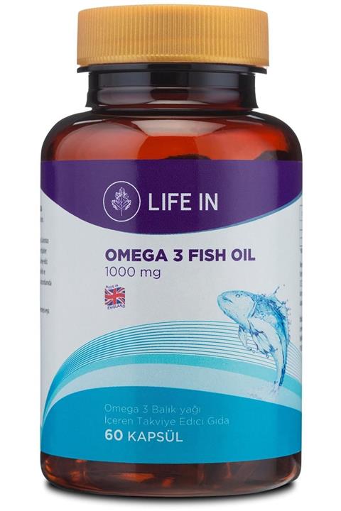 Life In Omega 3 Balık Yağı Kapsül