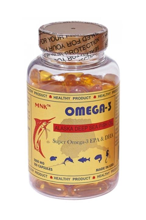 Mnk Omega 3 Balık Yağı 1000 Mg 100 Softgel