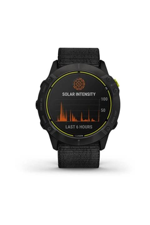 Garmin Enduro Titanyum - Ultrafit Siyah Kayış