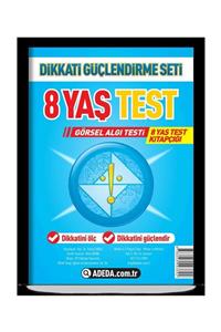 Adeda Yayınları Dikkati Güçlendirme Seti 8 Yaş  (Görsel Algı Testi) - Kolektif