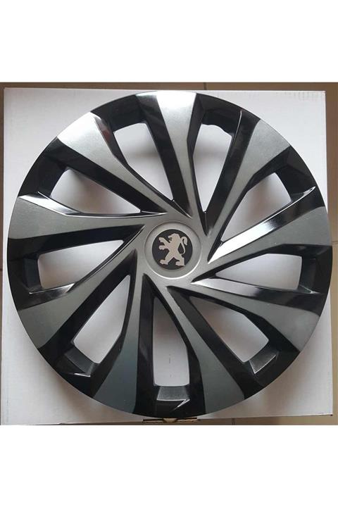 Avsaroto Peugeot 107 15'' Inç Çelik Jant Görünümlü Renkli Jant Kapağı 4lü Set