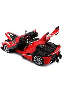 BBURAGO Yılın Ilk Fırsatları - 1:18 Ferrari Fxx K Race & Play Model Araba - ™ Beyaz At®