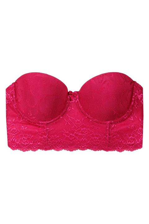 Magic Form Dantel Detaylı Kısa Büstiyer