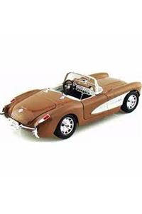 Maisto 1/18 1957 Chevrolet Corvette Diecast Model Araba Hayat Oyuncak