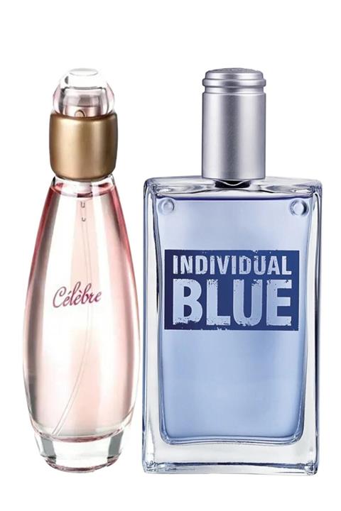 AVON Celebre Edt 50 Ml Kadın Ve Individual Blue Edt 100 Ml Erkek Set