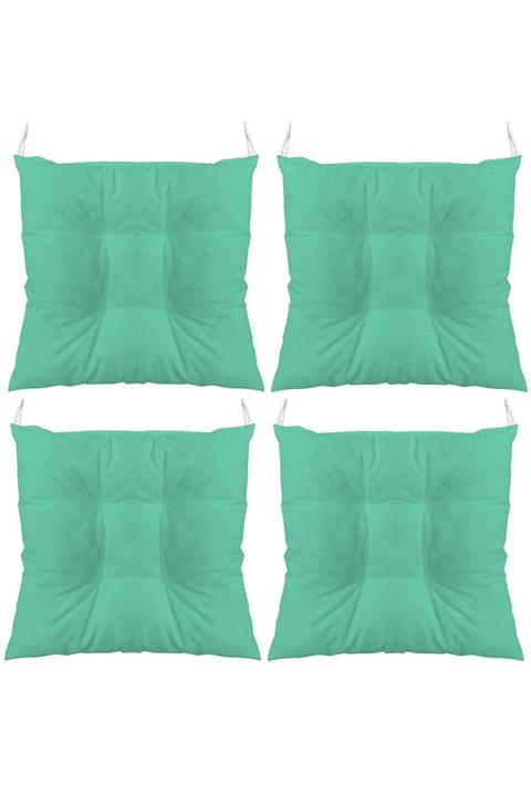 Textilla 4 Lü Set Mint Yeşili Pofidik Minder