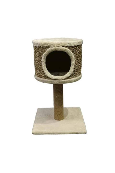 Zampa Yuvalı Kedi Tırmalama Borusu 24x24x58cm