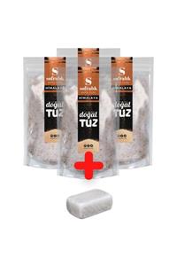 Doğaltuz Bundle Set - Himalaya Tuzu Ince Tip (4x1000gr) + Hediye Tuz Sabunu 1 Adet - Doğal Tuz