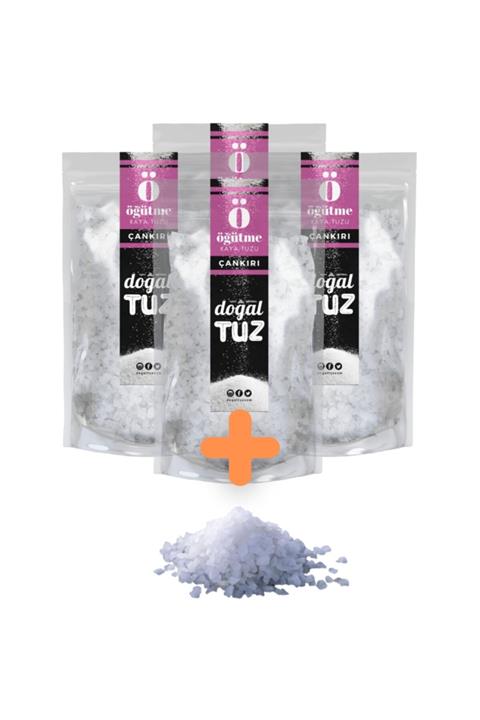 Doğaltuz Bundle Set - Çankırı Kaya Tuzu Kristal Tip 4x1000gr +  2 kg Ayak Bakım Tuzu - Doğal Tuz
