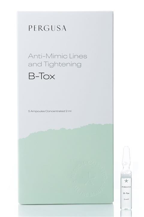 PERGUSA Kırışıklık & Mimik Çizgileri Karşıtı Serum / B-tox Ampul 5x2ml