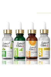 Carino E Bella C Vitamini Serum - Somon Dna - Hyaluronik Asit - Retinol Serum Set 30 ml