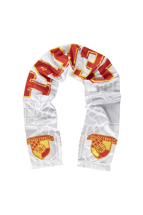 GözGöz Store Göztepe Tam 35 Beyaz Şal Atkı