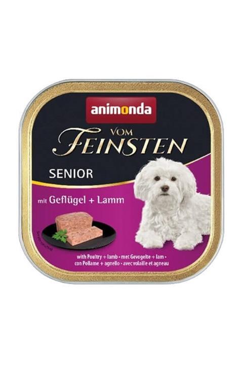 Animonda Kümes Hayvanlı Kuzulu Yaşlı Konserve Köpek Maması 150 Gr