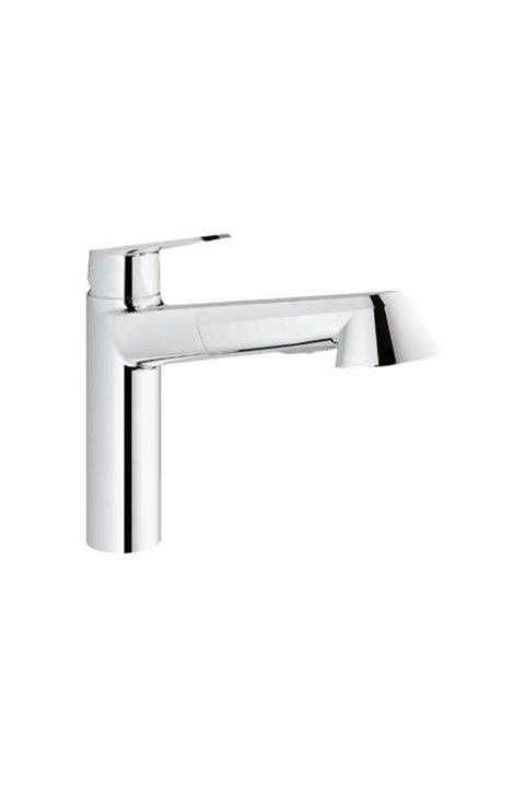 Grohe Eviye Bataryası Spiralli 2 Fonk. Eurodisc Krom - 32257002