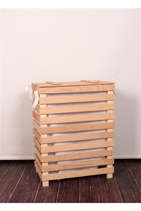 ziret Kahverengi Çamaşır Sepeti