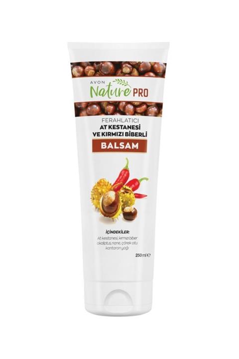 AVON Naturepro At Kestaneli ve Kırmızı Biberli Masaj Jeli 250ml