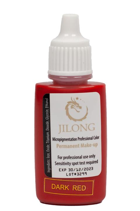 Jilong Kalıcı Makyaj Pigmenti Dark Red 20 ml