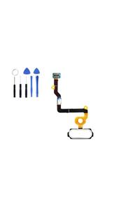 Tk Tech Samsung C5 C500 Home Tuş Plastiği Black Tamir Seti Yanında