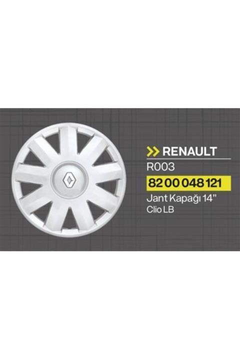 TİSA Clio 2 Symbol 14 Inç Jant Kapağı 8200048121
