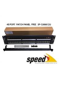 FSP Speed 2u 48port Cat6 Utp Modüler Boş Patch Panel Sp-cu660