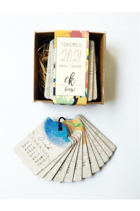 Gökçe'nin Bahçesi Tohumlu 2021 Mini Takvim