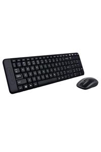 logitech Logıtech Mk220 Kablosuz Q Trk Siyah Multimedya Klavye - Mouse Set 920-003163