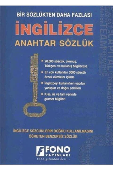 Fono Yayınları Ingilizce Anahtar Sözlük