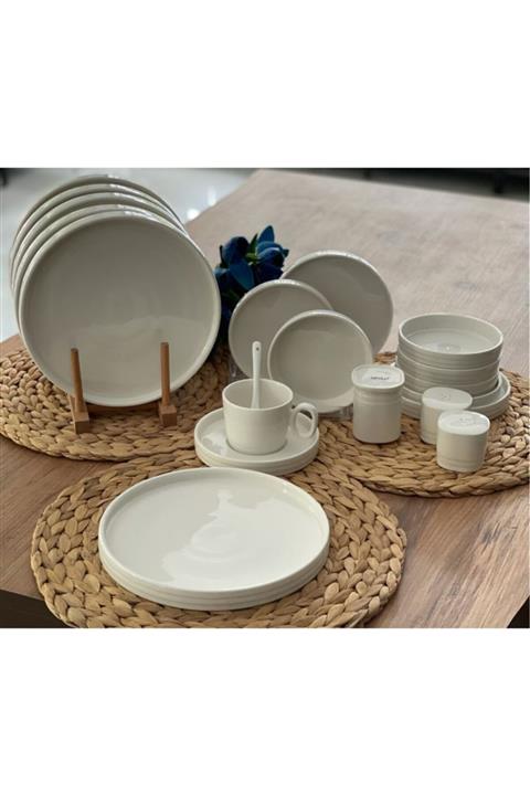 lavehome Arow Holly 35 Parça Kahvaltı Takımı