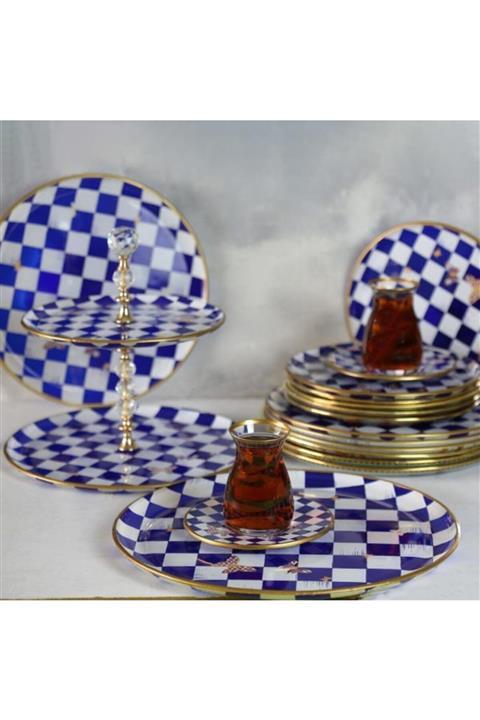 Glore Emma Kobalt 26 Parça Ikram Seti