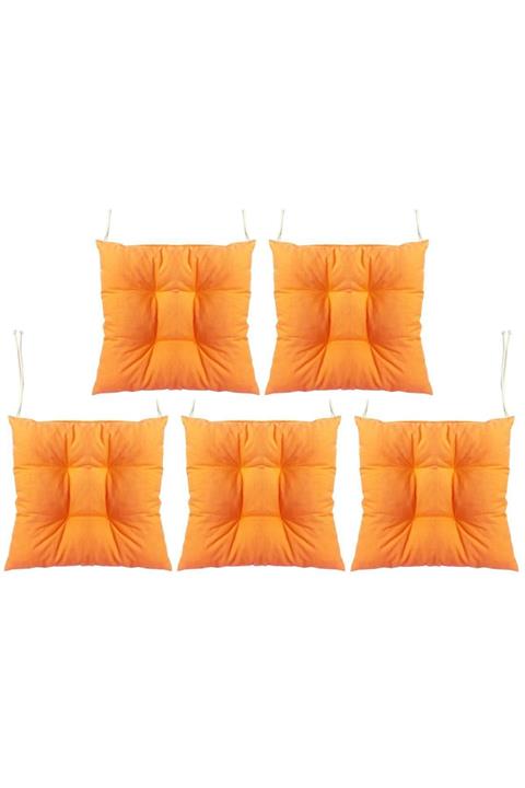 Textilla 5 Li Set Açık Turuncu Pofidik Minder