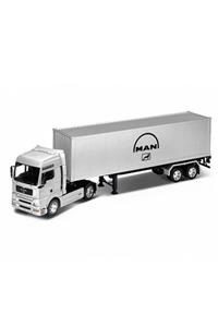 WELLY 1:32 Man Tır Oyuncak Tır Oyuncak Dorseli Tır Ön Kısmı Metal Scntoys