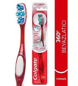 Colgate 360 Gelişmiş Optik Beyaz Yumuşak Beyazlatıcı Diş Fırçası