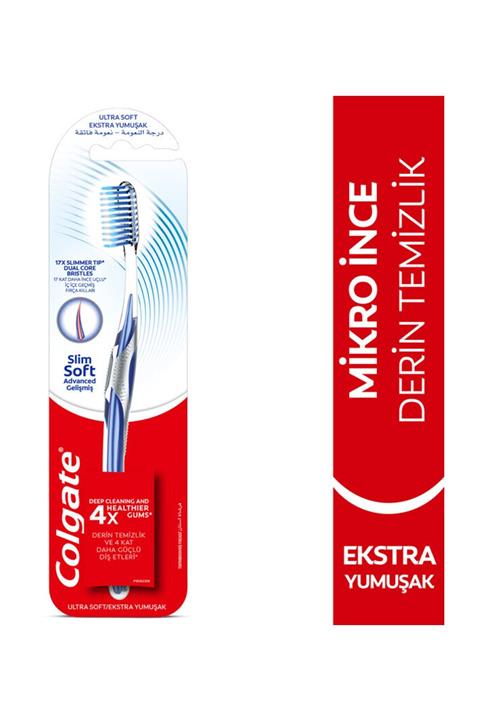 Colgate Diş Fırçası Slim Soft Advanced Single